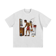 Load image into Gallery viewer, "ARCHITECT OF MYSELF" Heavyweight Vintage Washed Frayed T-Shirt