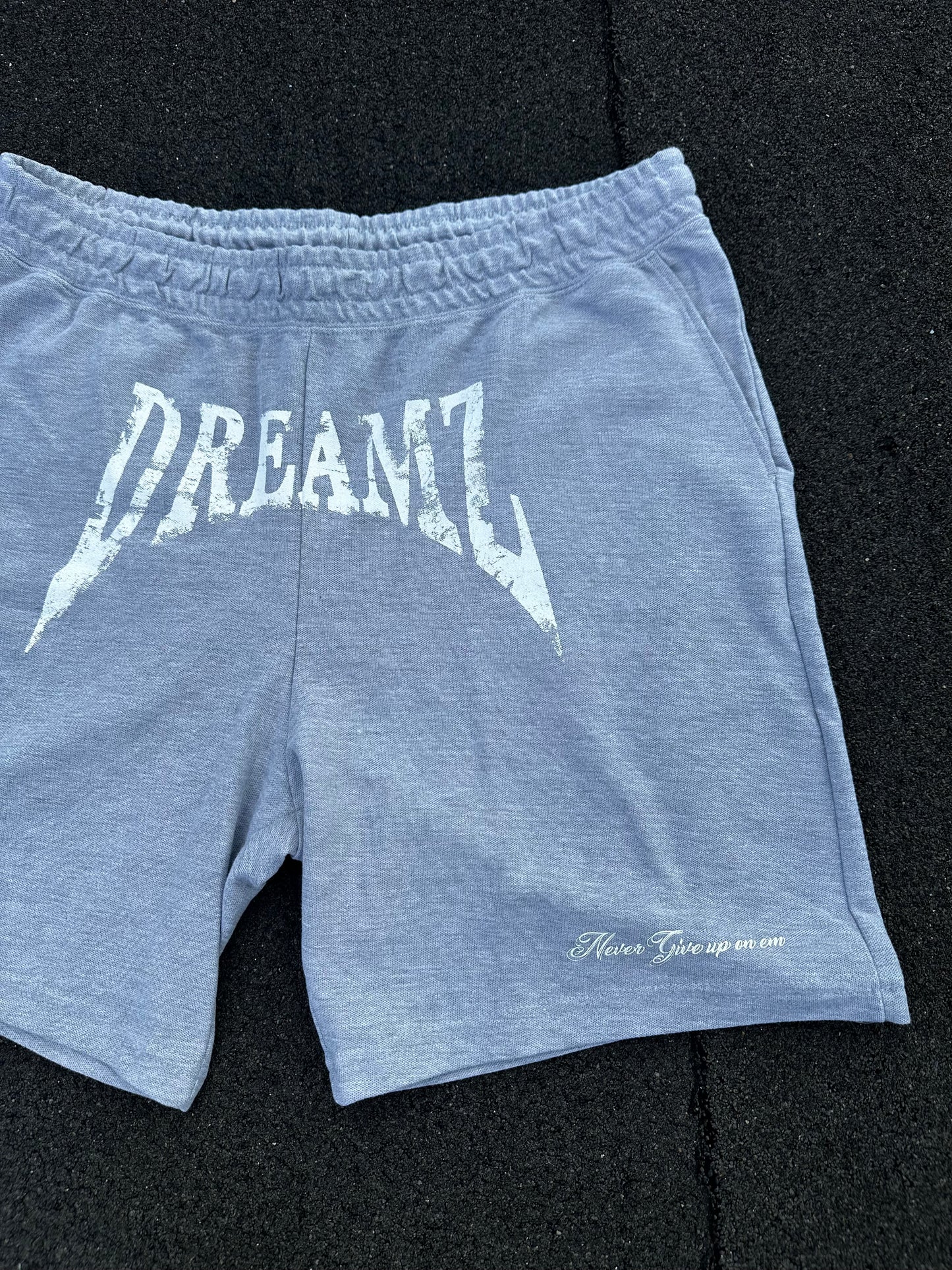 NEVER GIVE UP ON EM SHORTS