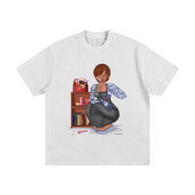 Load image into Gallery viewer, "VERSION CONTROL" Heavyweight Vintage Washed Frayed T-Shirt
